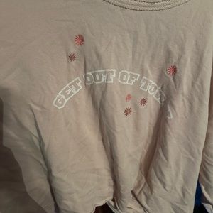 Aerie Crop Crewneck sweatshirt